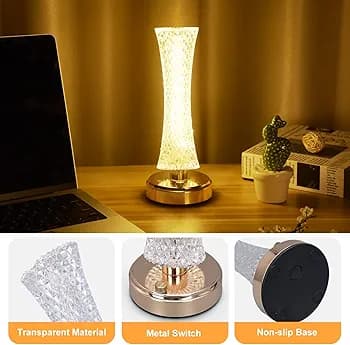 Crystal Table Lamp
